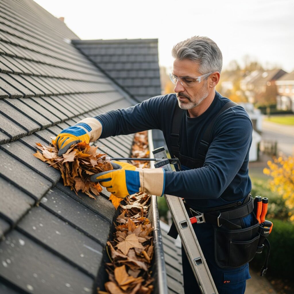 professional gutter cleaning cost