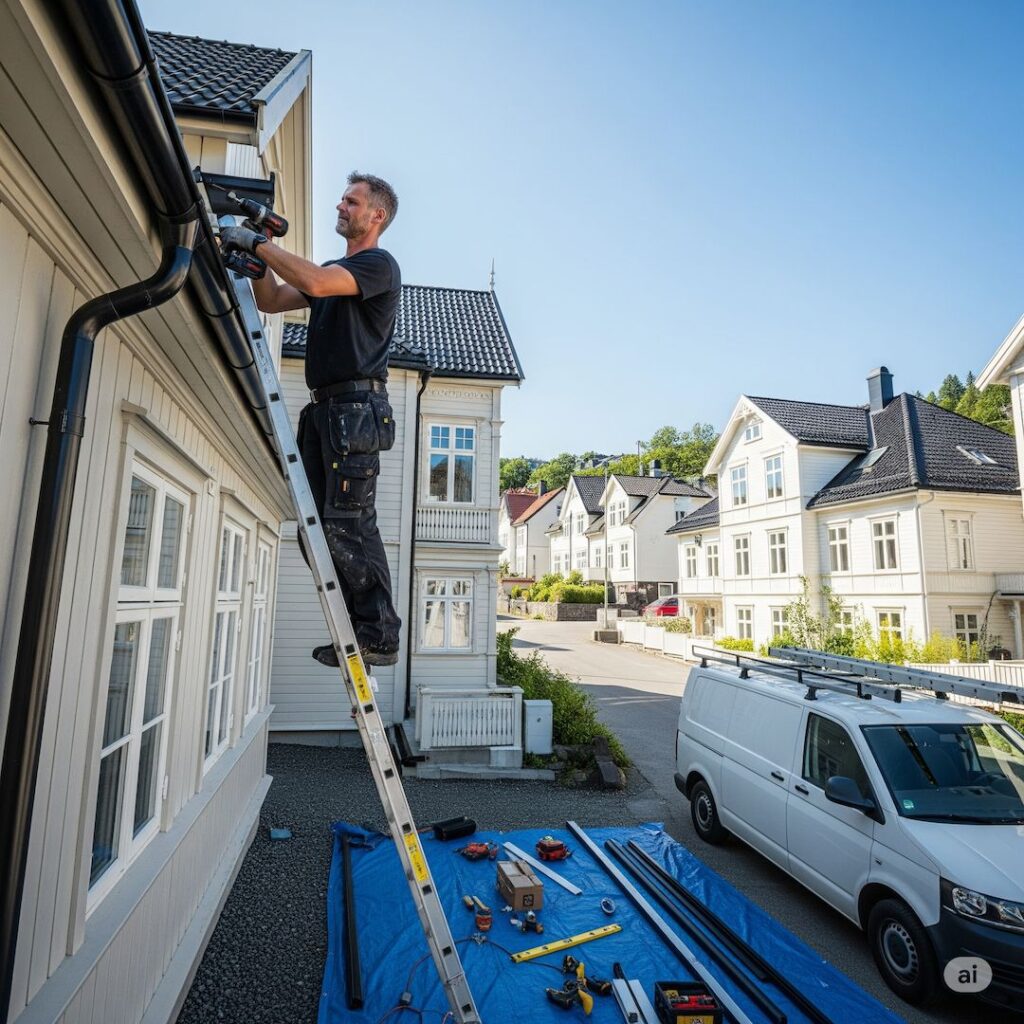 How Far Should Gutters Stick Out? | Peak and Valley Roofing
