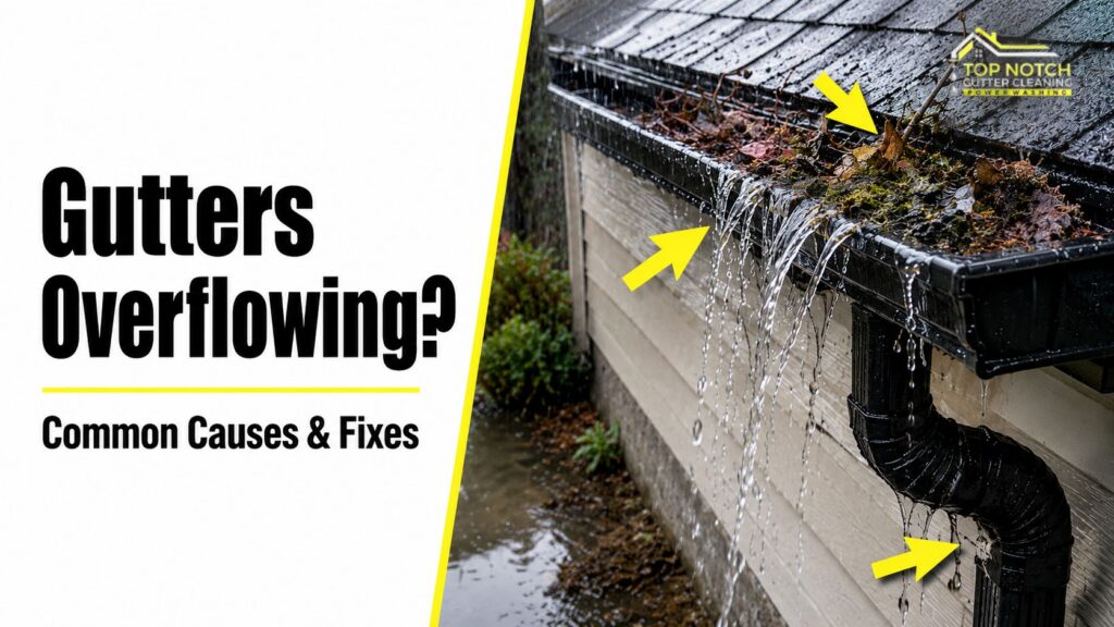 Why Are My Gutters Overflowing During Rain