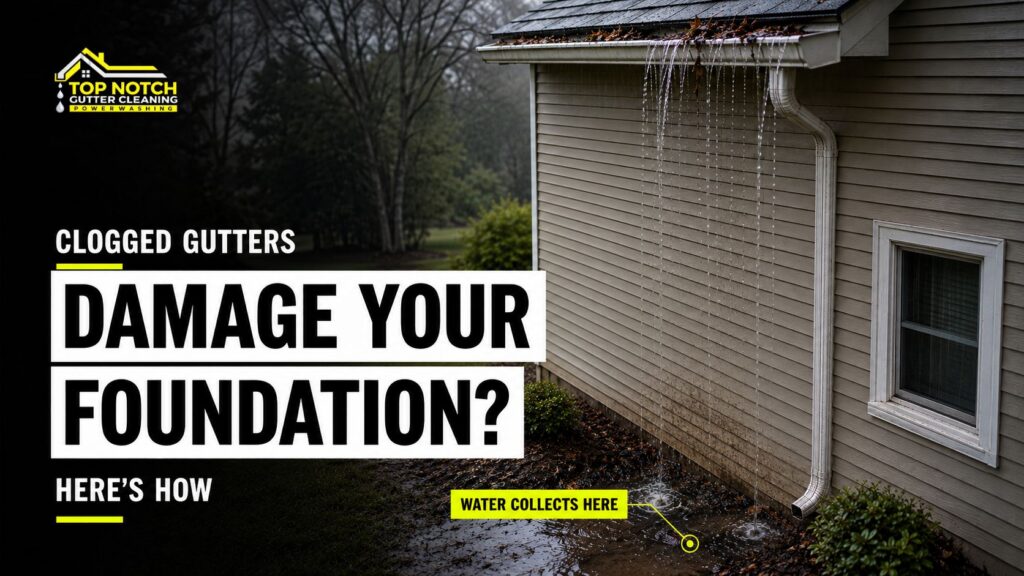 Can Clogged Gutters Damage Your Foundation