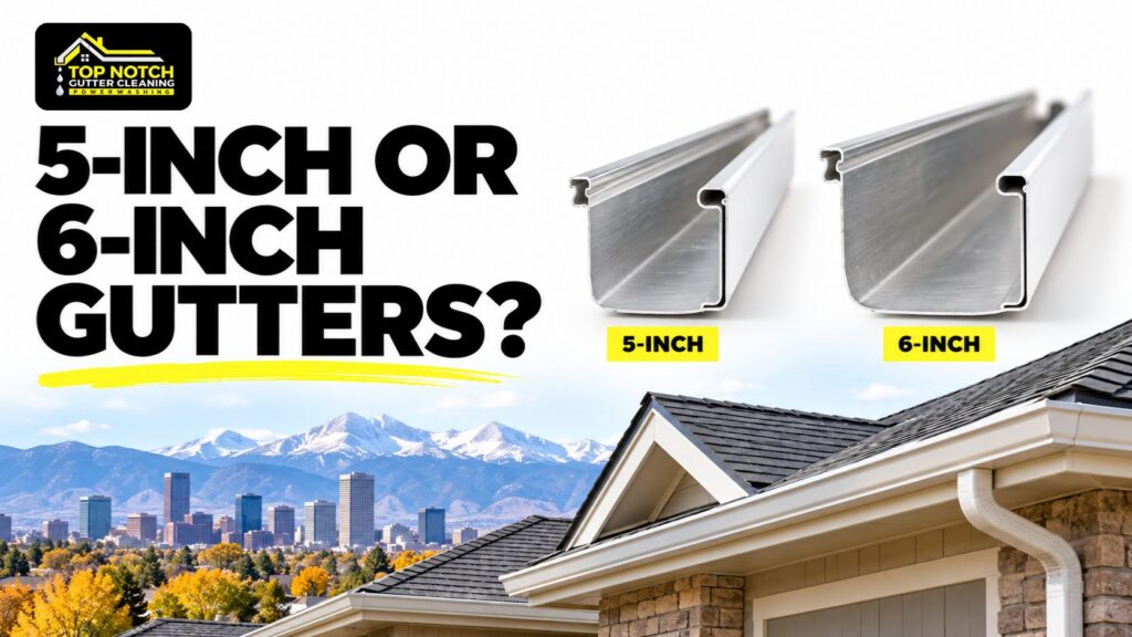Are 5-Inch or 6-Inch Gutters