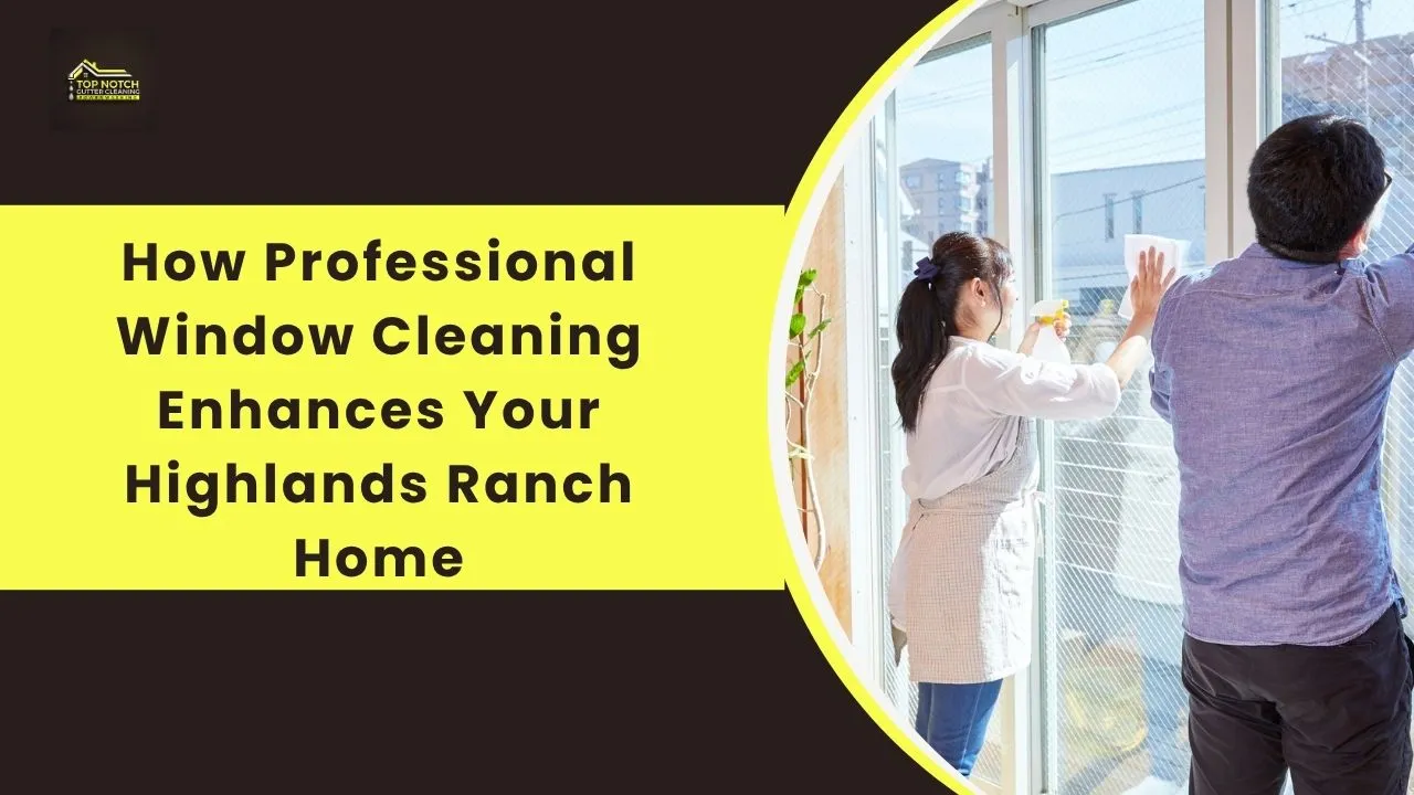 How Professional Window Cleaning Enhances Your Highlands Ranch Home